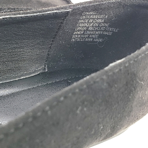 JustFab NEW! Campbell, Black Faux-suede, Slip On Loafer Women's Size 7M - Picture 12 of 13